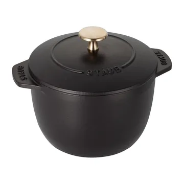 Rice cocotte garnek żeliwny 1,6 L - Czarny - STAUB