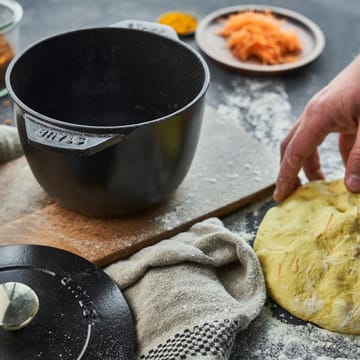 Rice cocotte garnek żeliwny 1,6 L - Czarny - STAUB