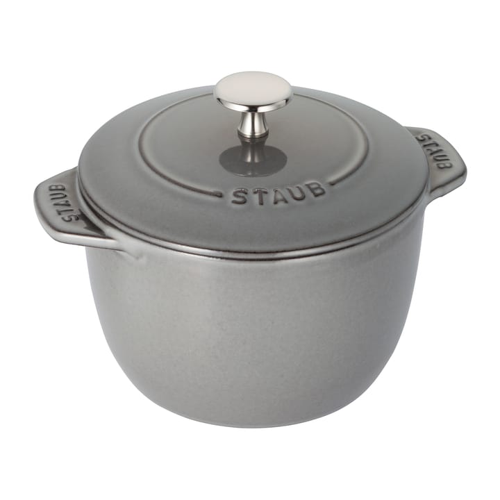 Rice cocotte garnek żeliwny 1,6 L, Szary STAUB