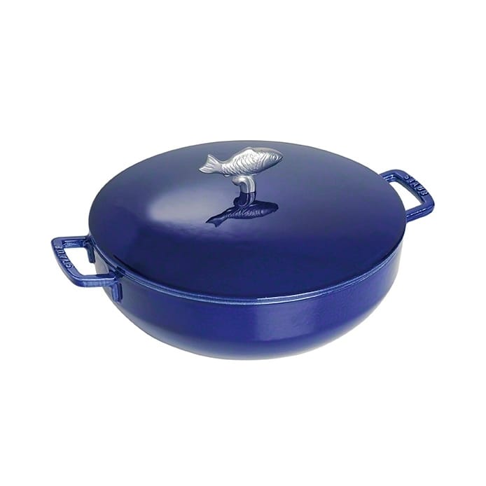 Staub bouillabaisse garnek żeliwny - niebieski - STAUB