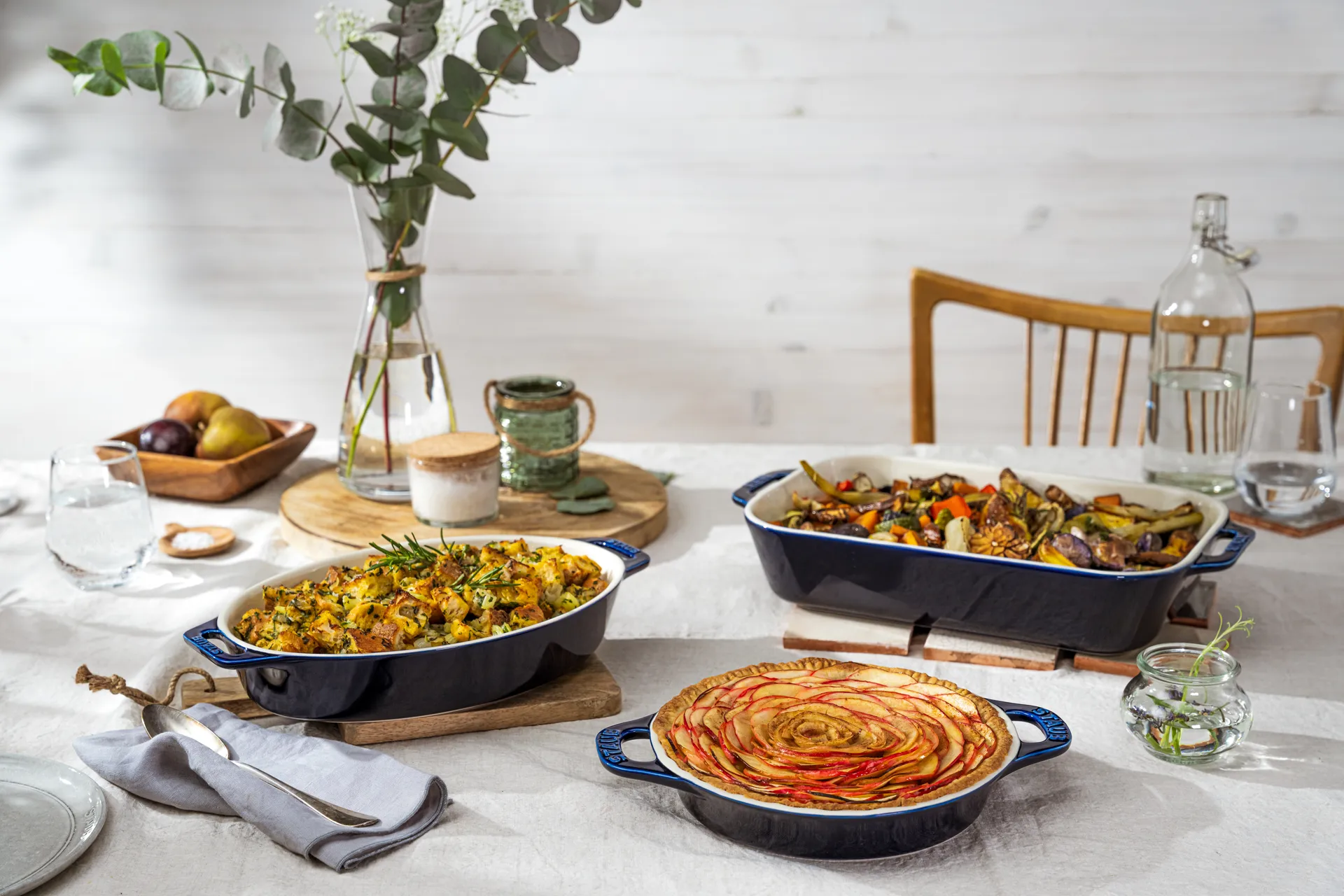 Staub Ceramic forma do pieczenia ciast Ø24 cm, Ciemnoniebieski STAUB