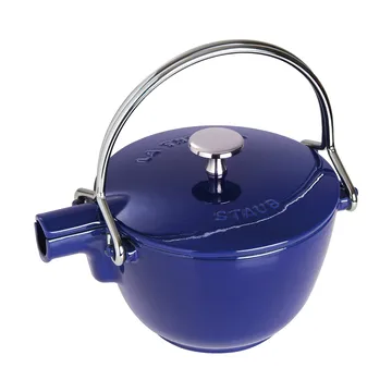 Staub czajnik żeliwny 1,15 L, okrągły - Ciemnoniebieski - STAUB