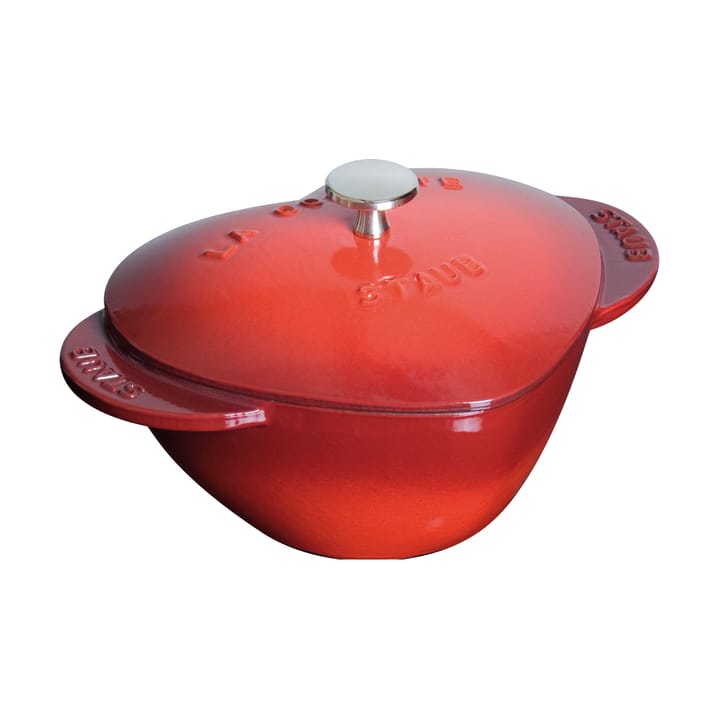 Staub garnek La Cocotte serce 1,75 L - Czerwony - STAUB
