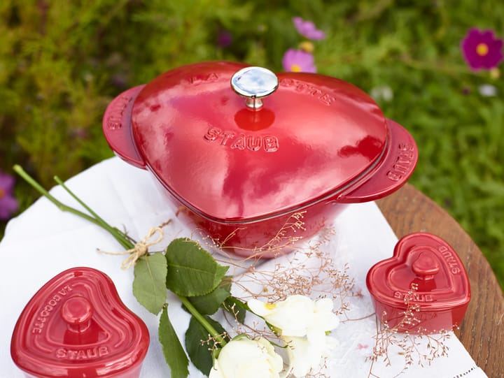 Staub garnek La Cocotte serce 1,75 L, Czerwony STAUB