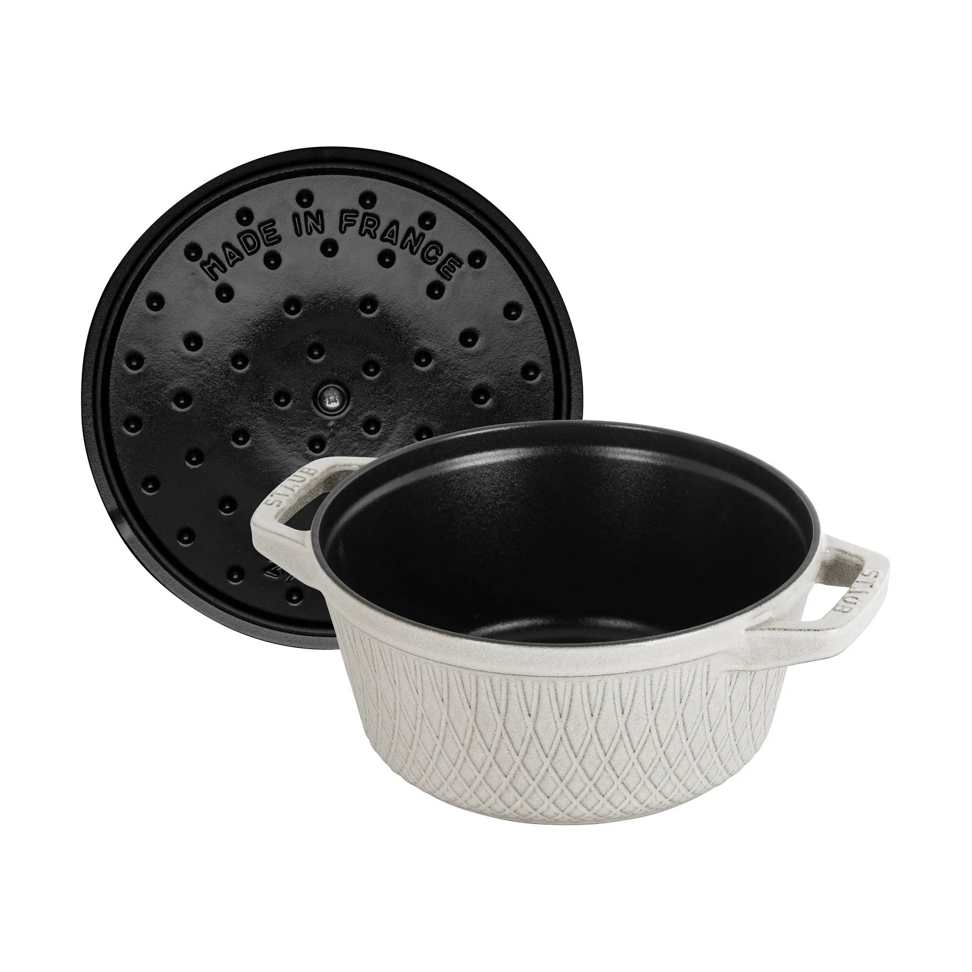 Staub garnek Twister La Cocotte 4 L, White truffle STAUB