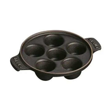 Staub naczynie do zapiekania ślimaków Ø14 cm - Czarny - STAUB
