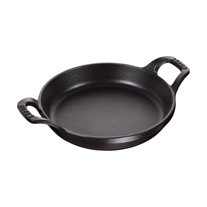Staub okrągłe naczynie do pieczenia Ø12 cm - Czarny - STAUB