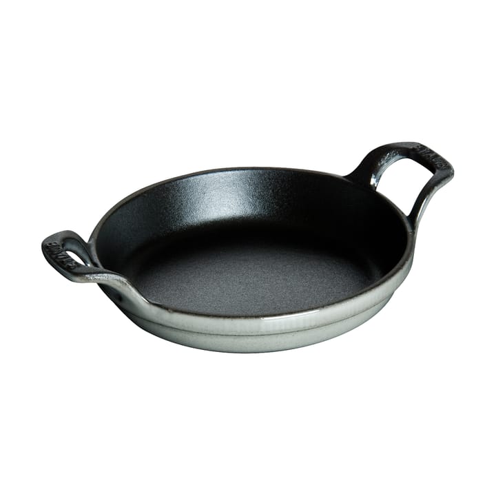Staub okrągłe naczynie do pieczenia Ø12 cm - Grafitowy szary - STAUB