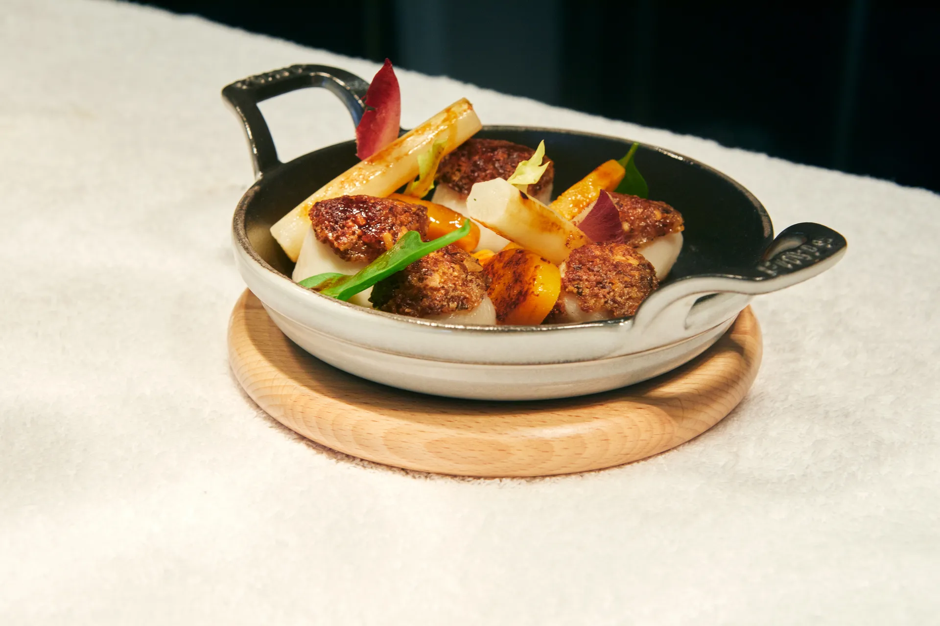 Staub okrągłe naczynie do pieczenia Ø12 cm, Grafitowy szary STAUB