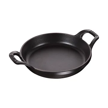 Staub okrągłe naczynie do pieczenia Ø16 cm - Czarny - STAUB