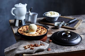 Staub okrągłe naczynie do zapiekania z pokrywką  Ø20 cm - Czarny - STAUB