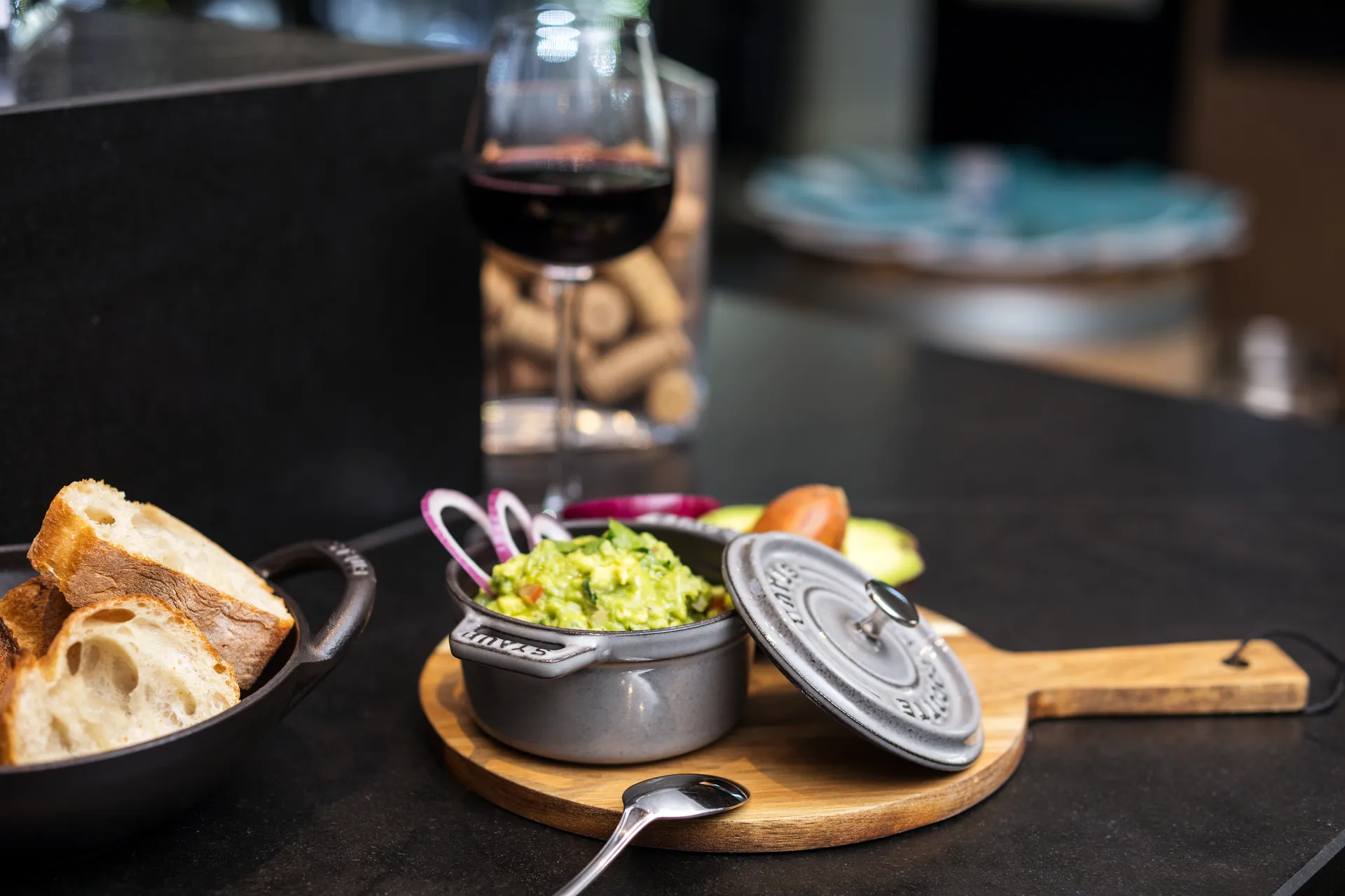 Staub okrągły garnek żeliwny La Cocotte 0,25 L, Grafitowy STAUB