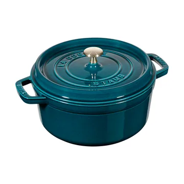 Staub okrągły garnek żeliwny La Cocotte 2,2 L - La Mer - STAUB