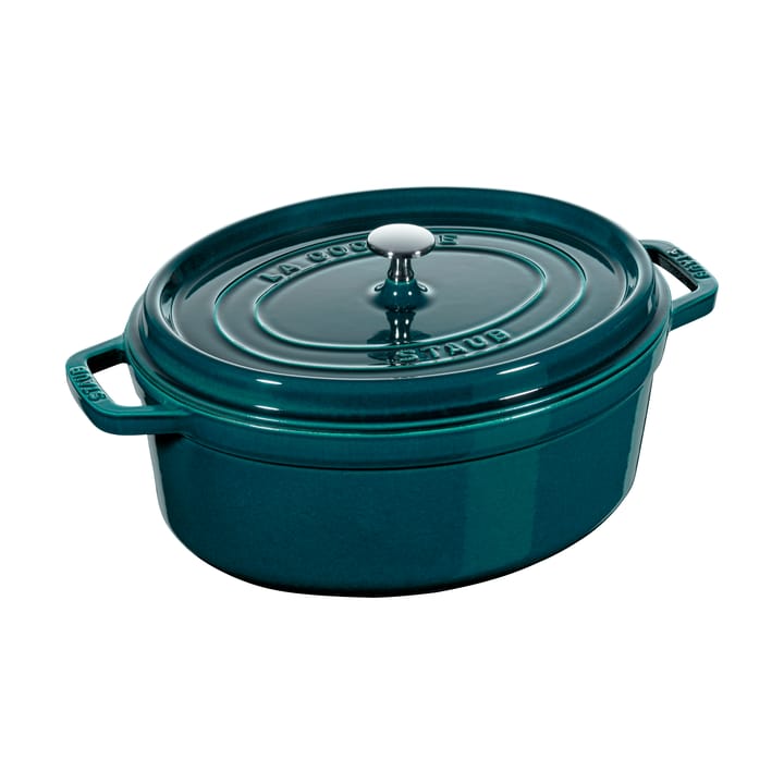 Staub owalny garnek żeliwny La Cocotte 6,7 L - La Mer - STAUB