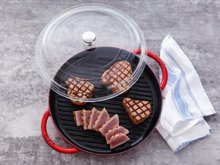 Staub patelnia �żeliwna z dwoma uchwytami, czarnay, Ø20 cm STAUB