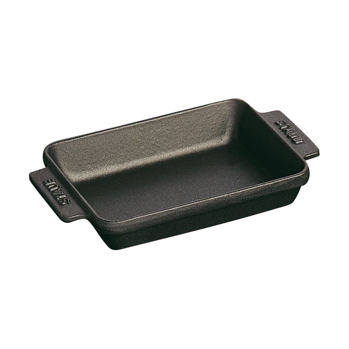 Staub prostokątna forma do pieczenia 15x11 cm - Czarny - STAUB
