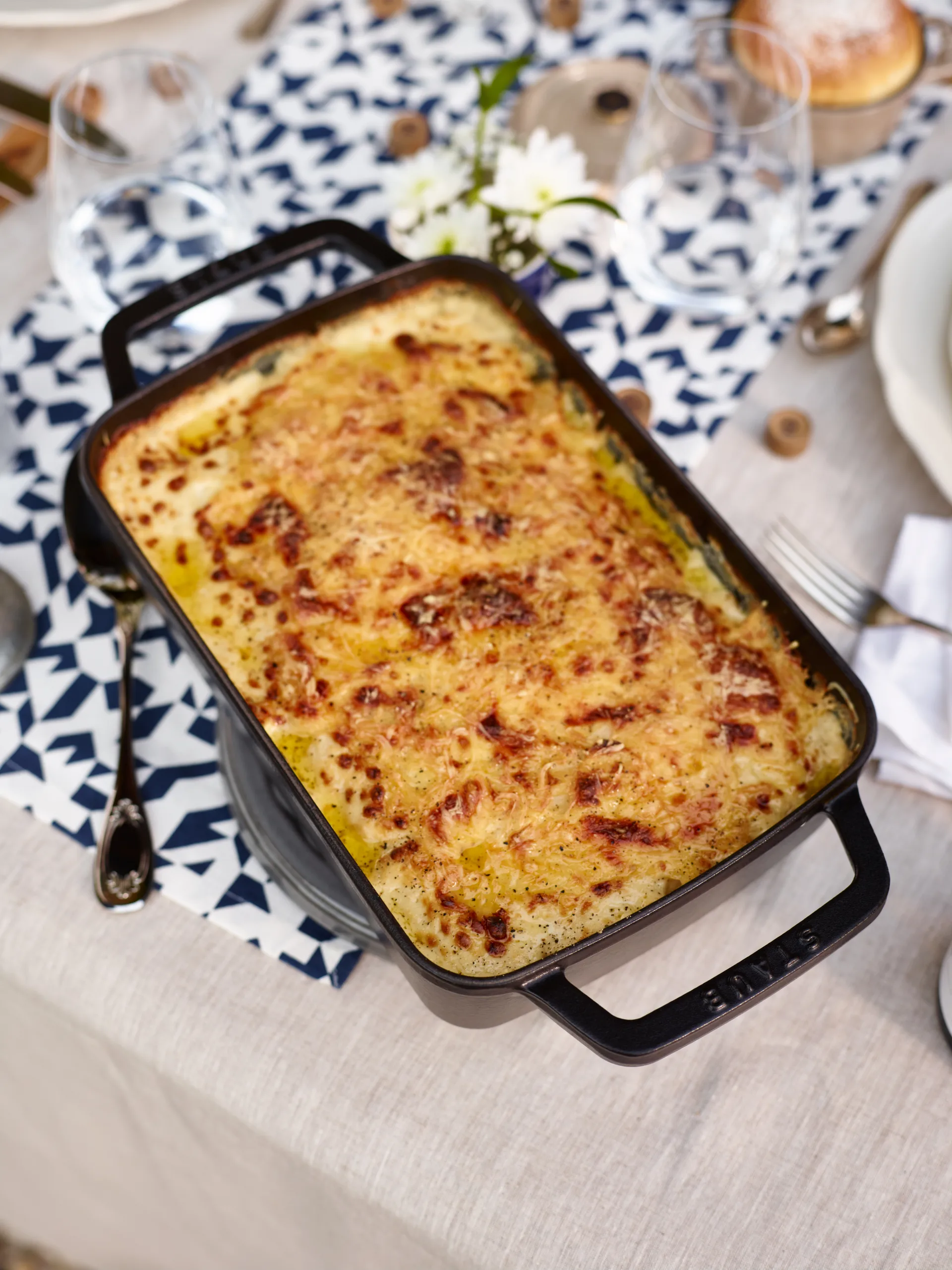 Staub Specialities forma do pieczenia ciast 30x20 cm, Grafitowy szary STAUB