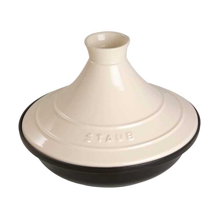 Staub Tagine z żeliwa beżowo-czarny - 20 cm - STAUB