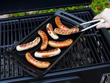 Staub Teppanyaki taca z uchwytami 38x25 cm - Czarny - STAUB