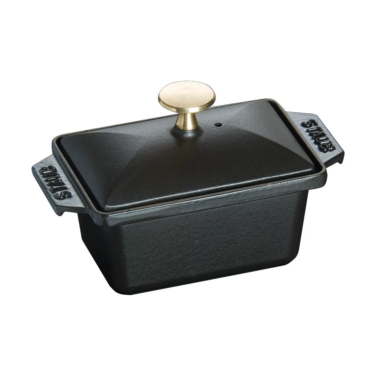 Staub Terrine żeliwne naczynie, czarna, 15x11 cm STAUB