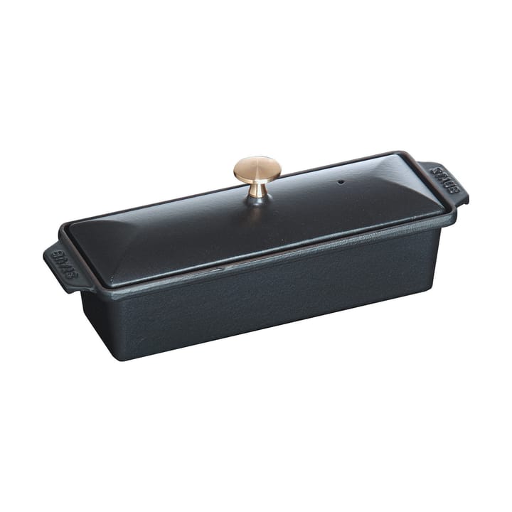 Staub Terrine żeliwne naczynie, czarna - 30x11 cm - STAUB