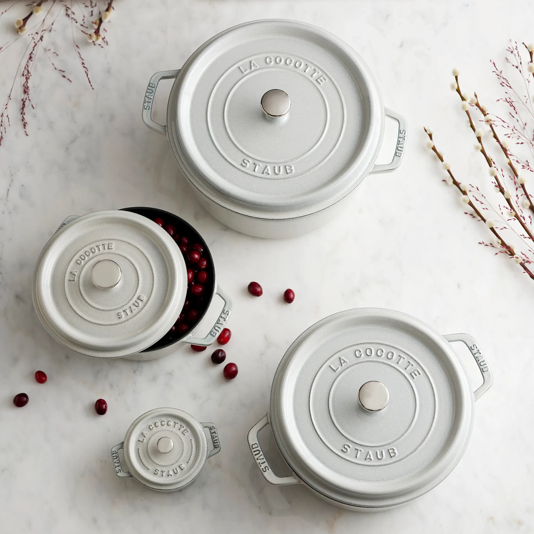 Staub White Truffle garnek, 2,2 l STAUB