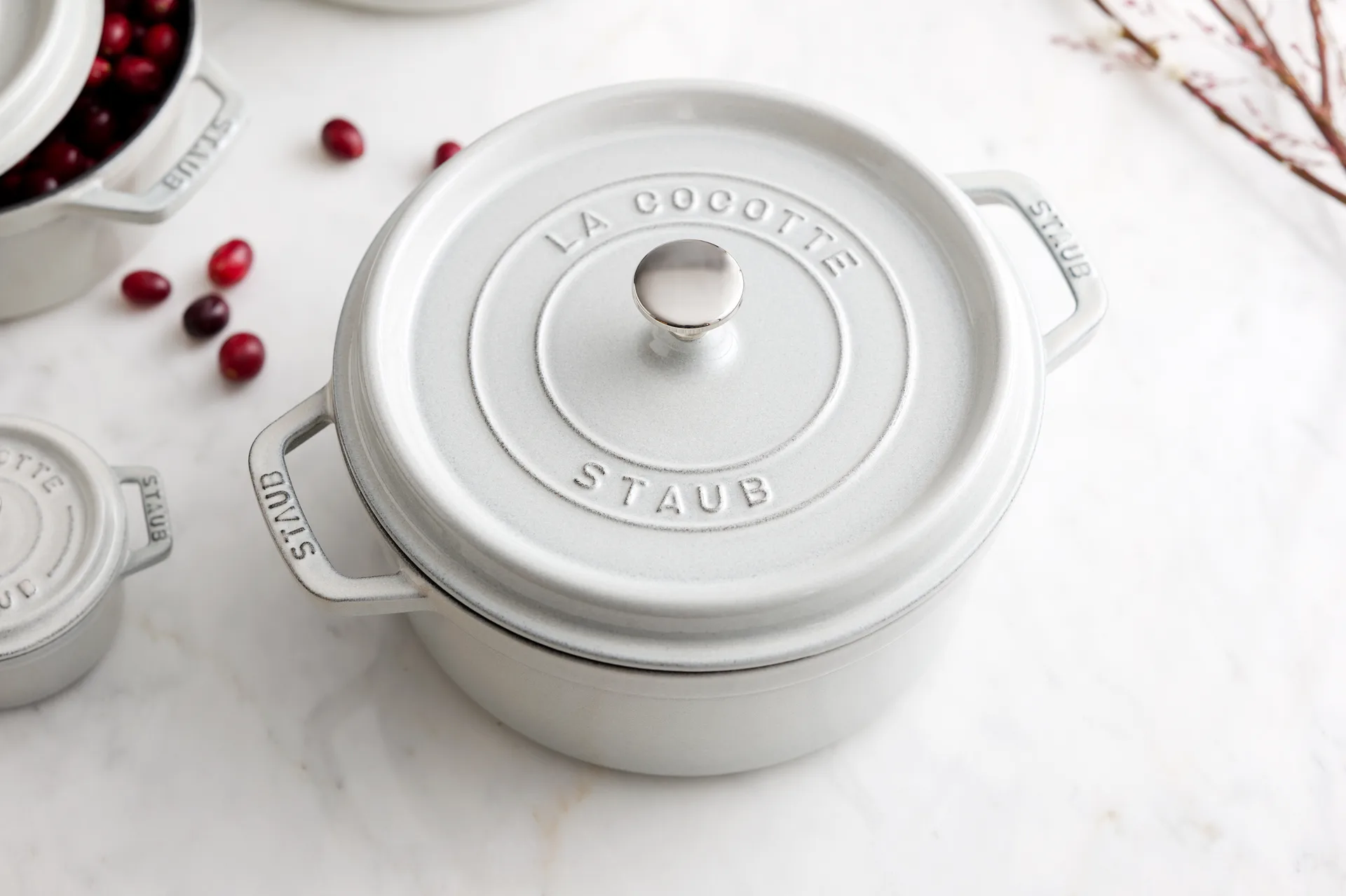 Staub White Truffle garnek, 5,2 l STAUB