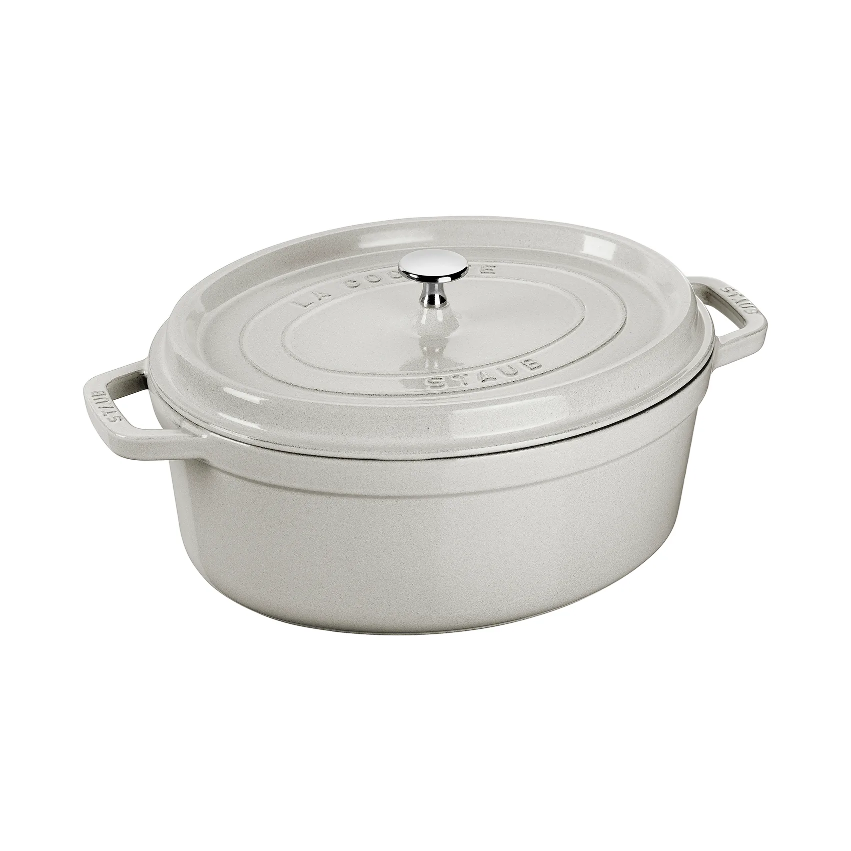 Staub White Truffle garnek owalny, 2,35 l STAUB