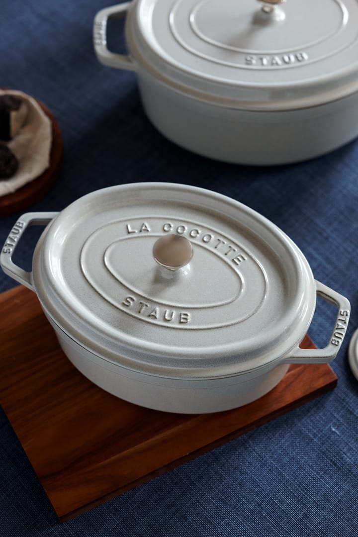 Staub White Truffle garnek owalny, 2,35 l STAUB