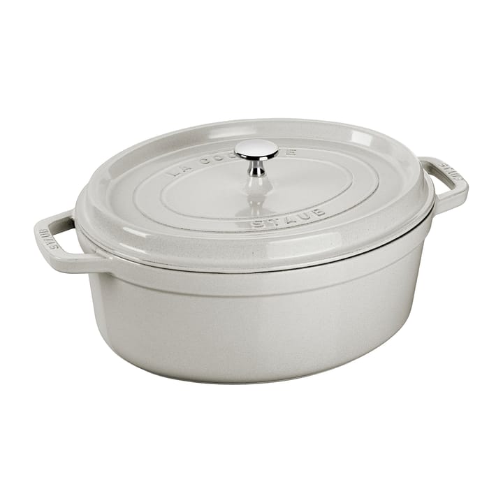 Staub White Truffle garnek owalny - 3,2 l - STAUB