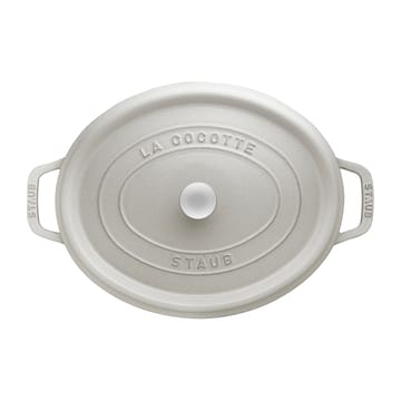 Staub White Truffle garnek owalny - 3,2 l - STAUB