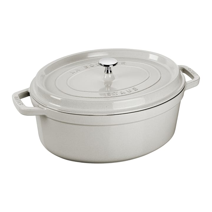 Staub White Truffle garnek owalny - 4,2 l - STAUB