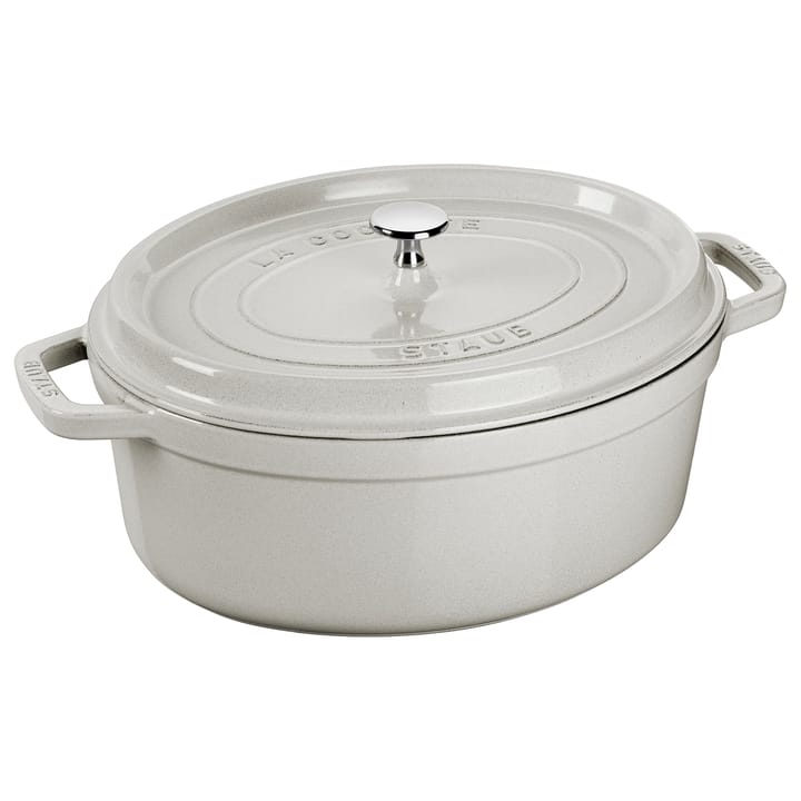 Staub White Truffle garnek owalny - 5,5 l - STAUB