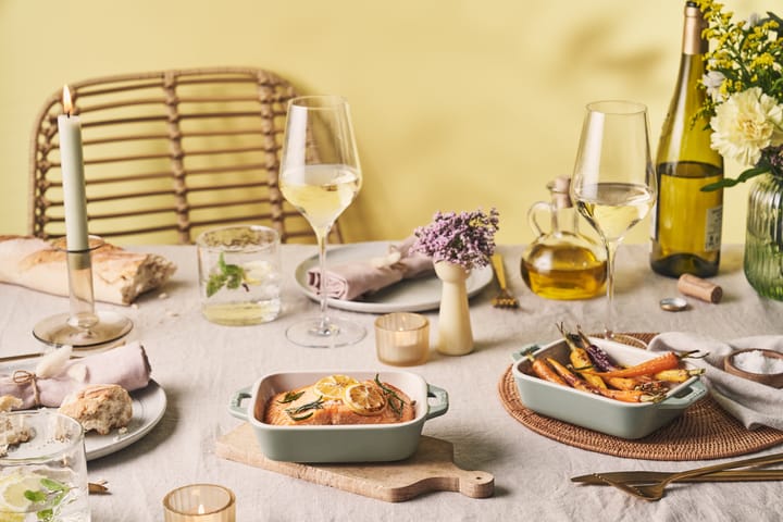 Staub zestaw 2 prostokątnych form do zapiekania , Eukaliptus STAUB