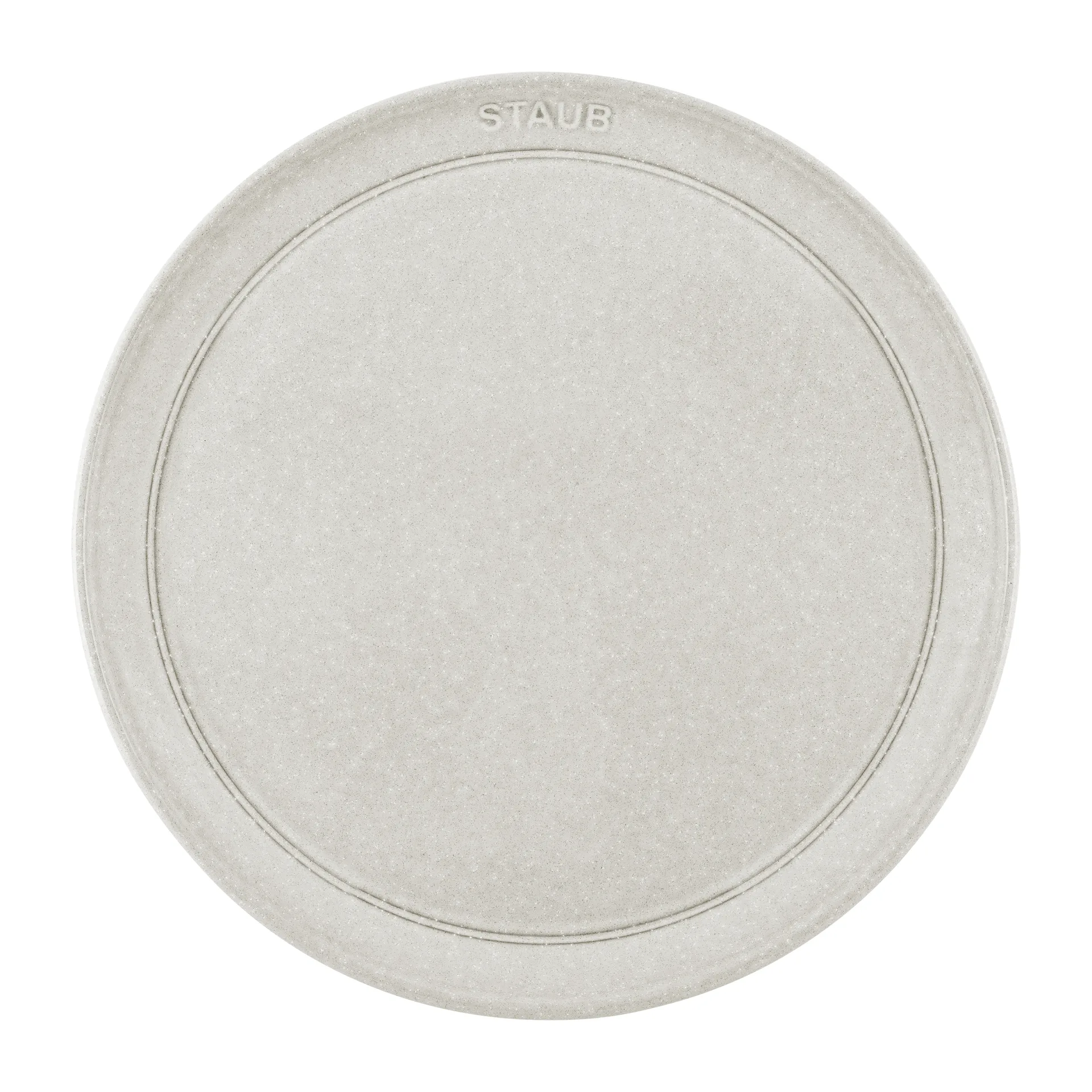 Talerz matowy Staub New White Truffle, Ø26 cm STAUB