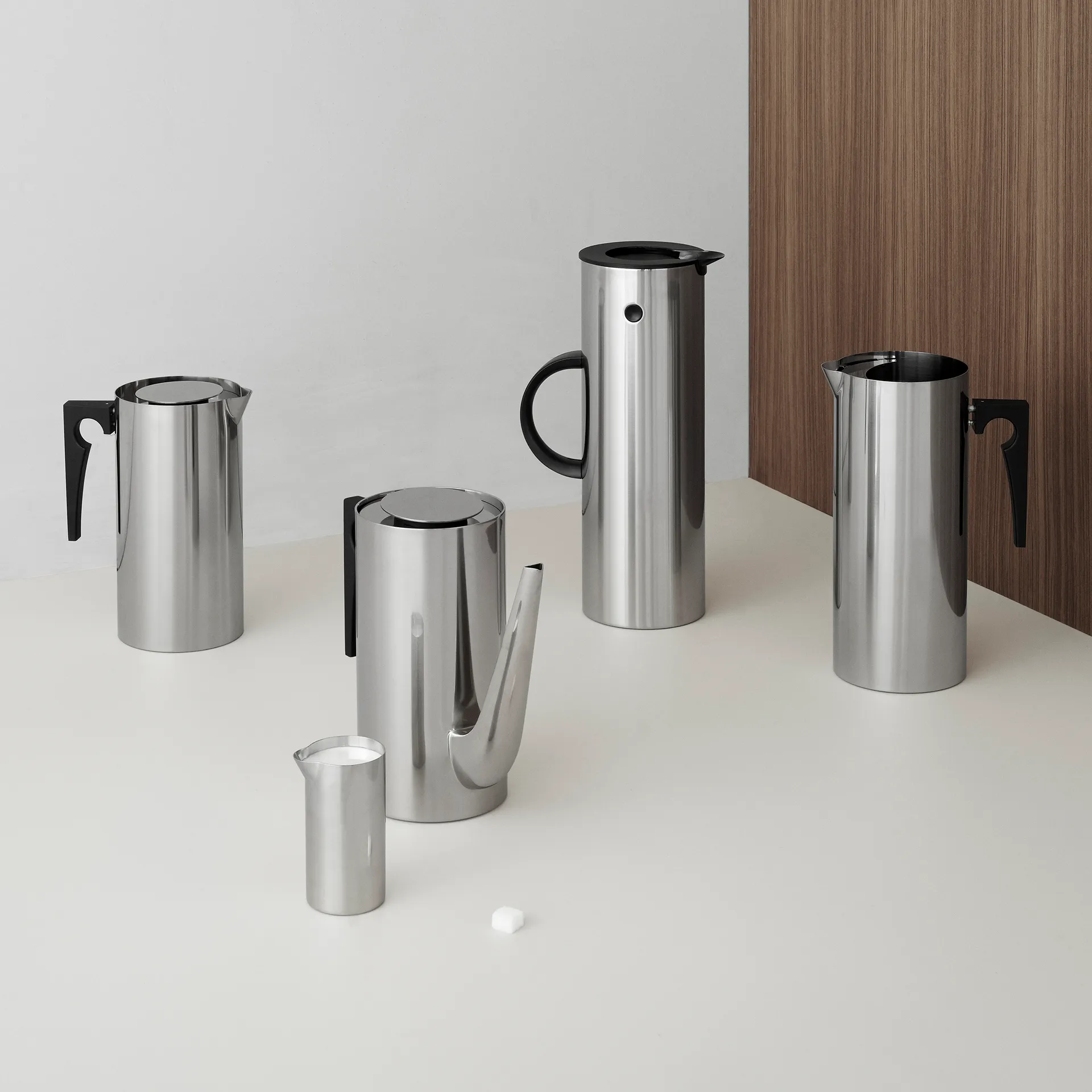 AJ Cylinda-line dzbanek do śmietanki 150 ml, Nierdzewne Stelton
