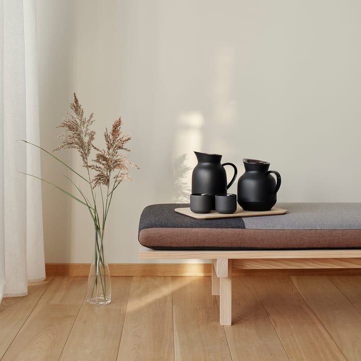 Amphora termos 1 L, Soft black Stelton