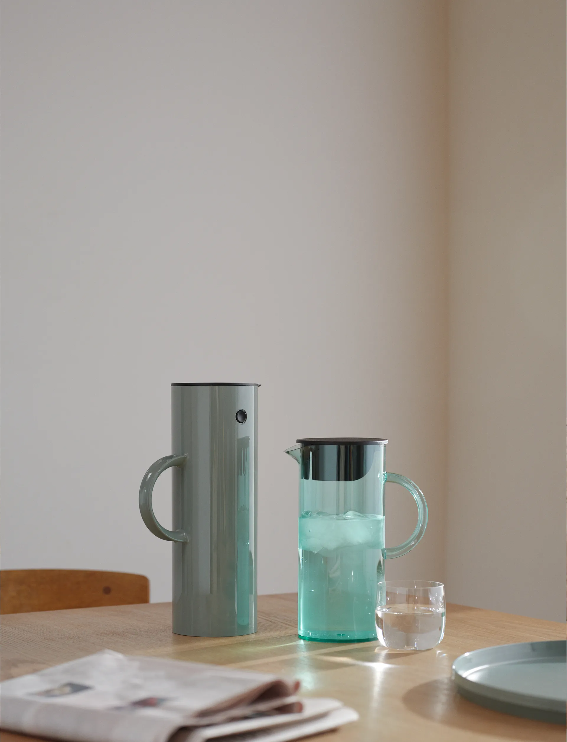 Dzbanek z pokrywką EM77 1,5 L, Dusty Green Stelton