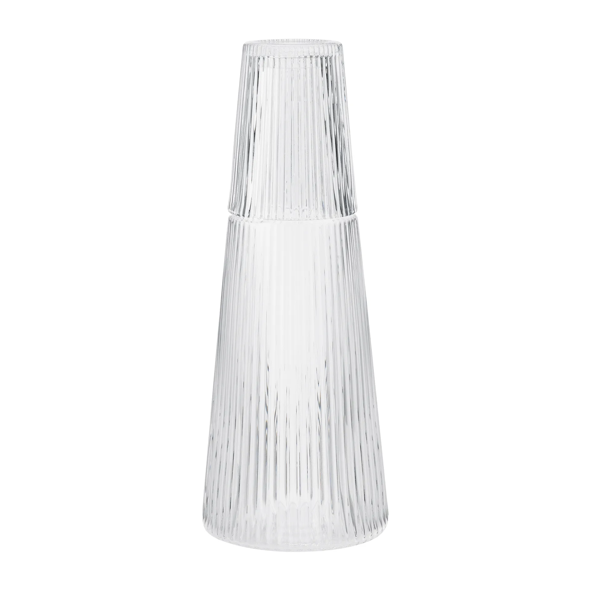 Karafka Pilastro z kieliszkiem do picia, Clear Stelton