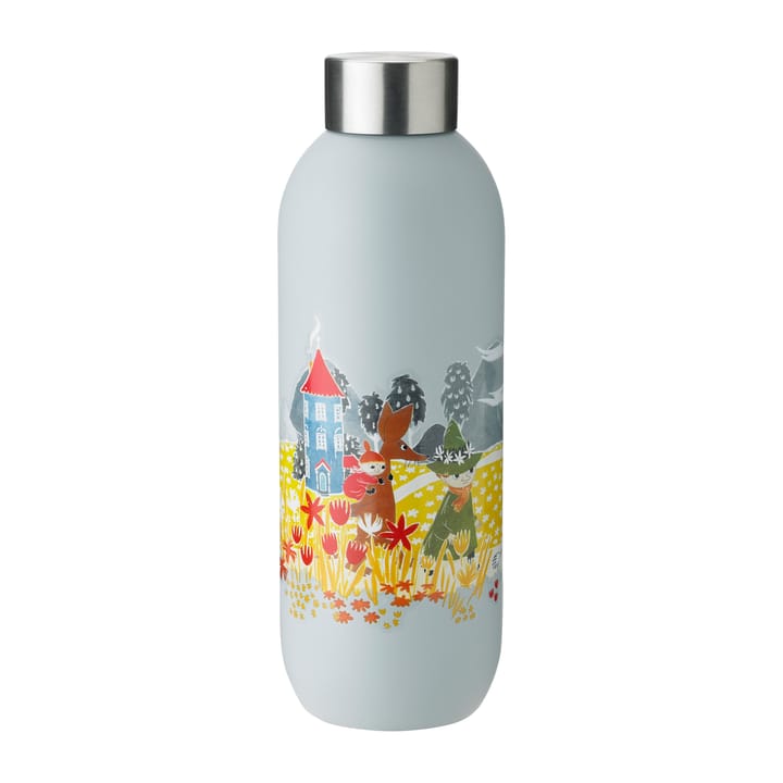 Keep Cool Muminki butelka 0,75 l - Soft sky - Stelton
