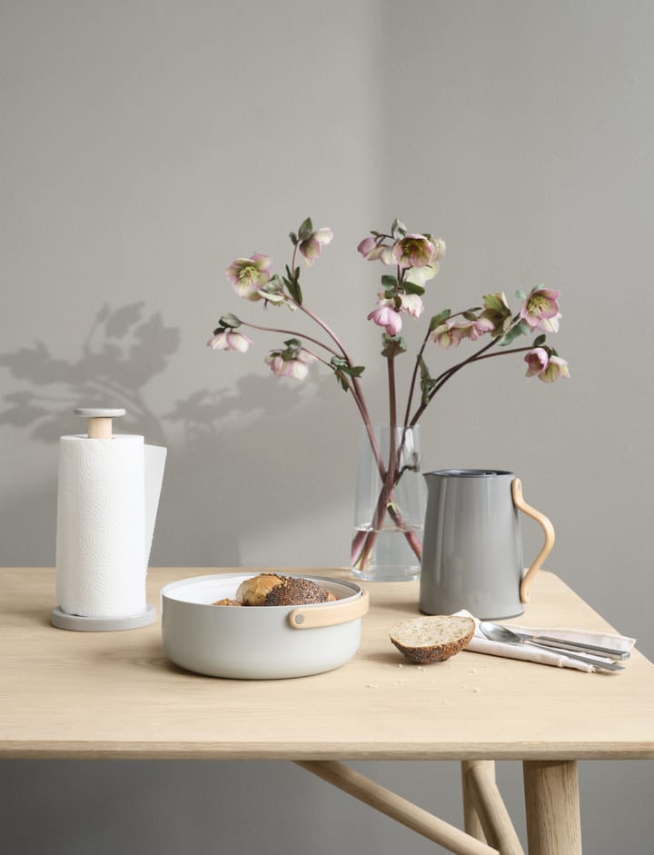 Kosz na chleb Emma z uchwytem Ø23 cm, Szary-buk Stelton