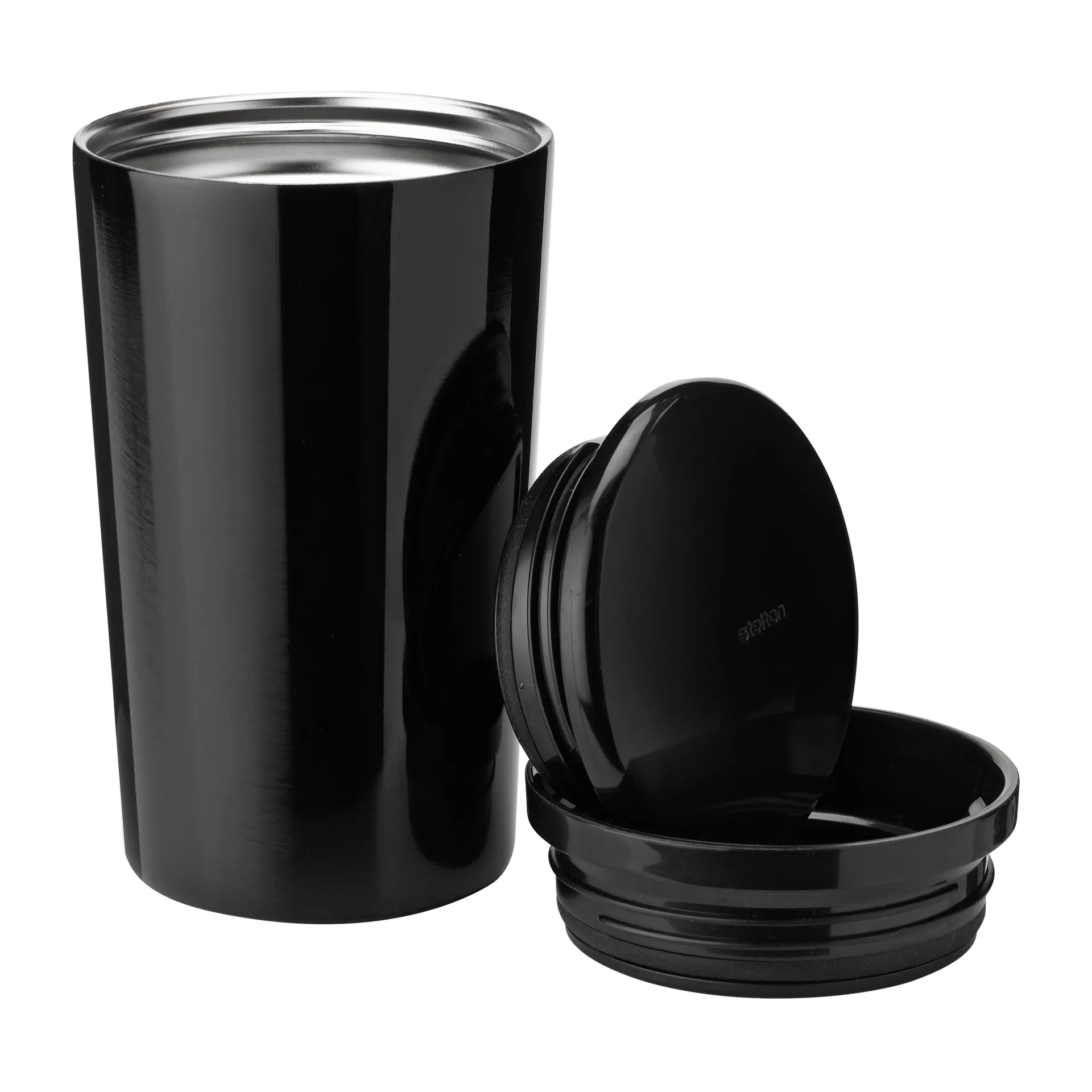 Kubek termiczny Carrie 0,4 l, Czarny Stelton