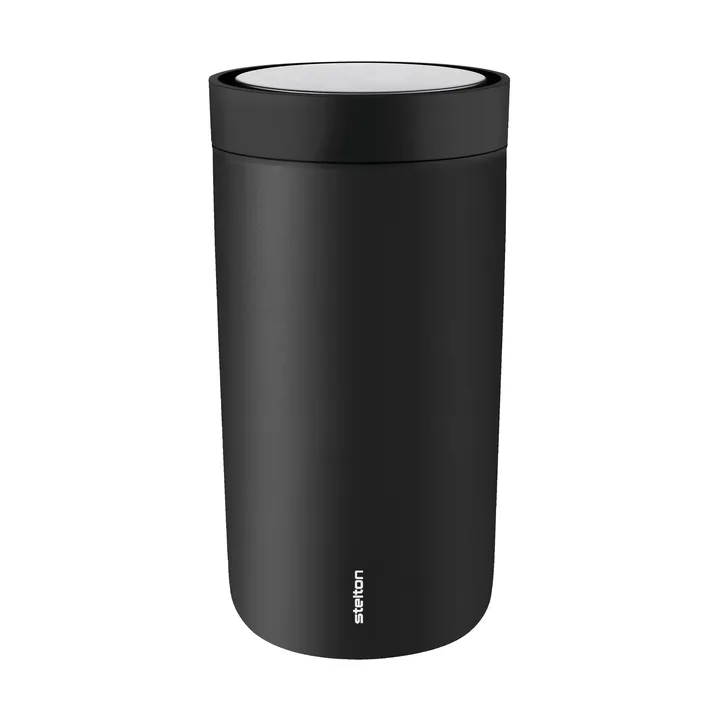Kubek termiczny To Go Click 0,2 l - Soft black - Stelton