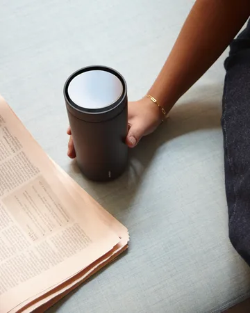 Kubek termiczny To Go Click 0,2 l - Soft black - Stelton