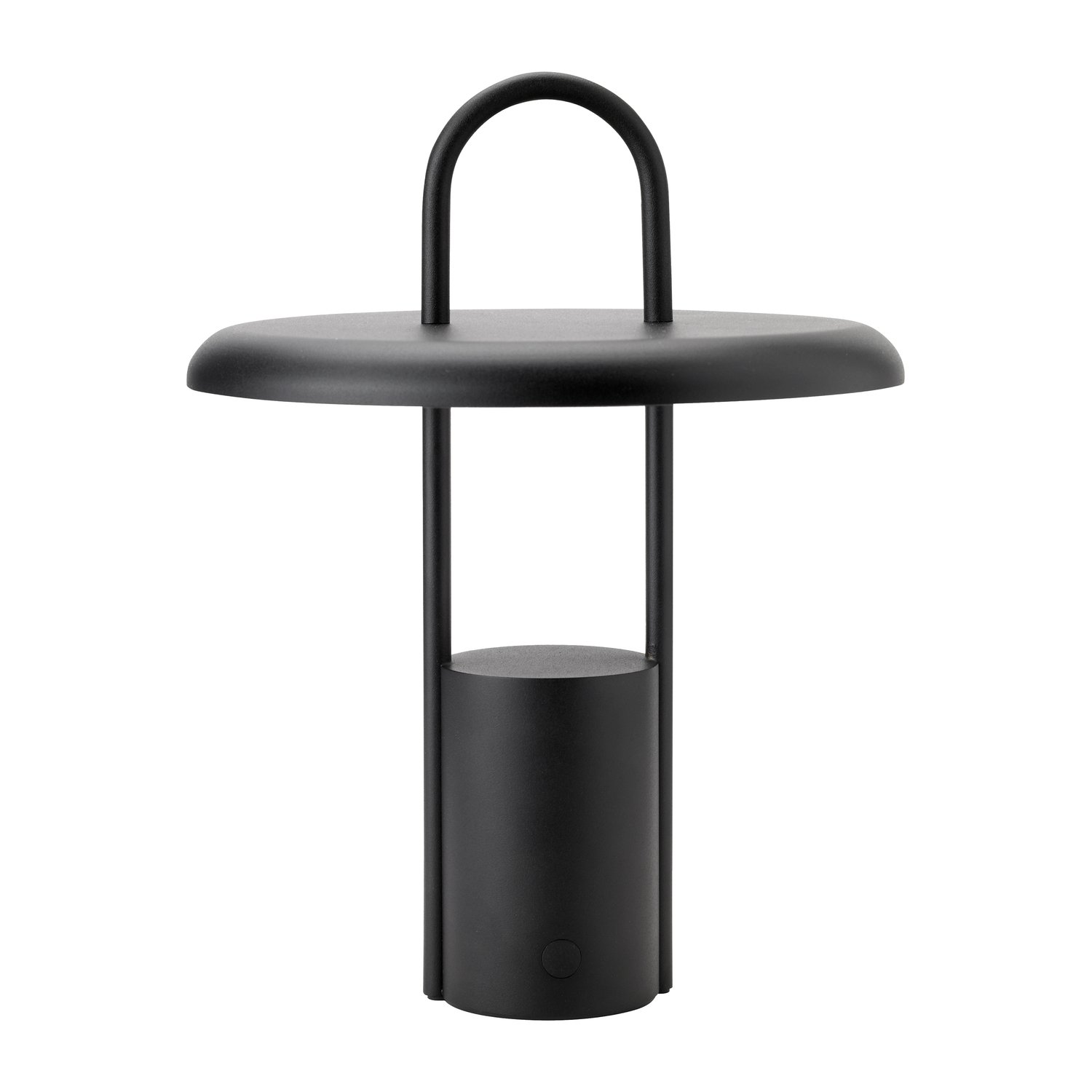 Stelton Lampa LED Pier przenośna 25 cm Black | Skandynawski Design | Lampy stołowe | Czarny