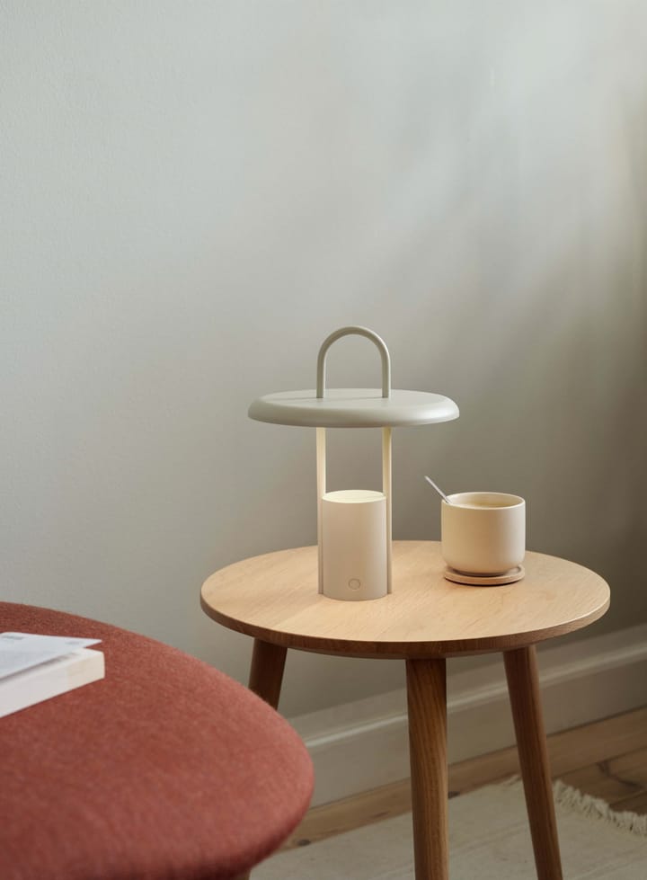 Lampa LED Pier przenośna 25 cm, Piaskowy Stelton
