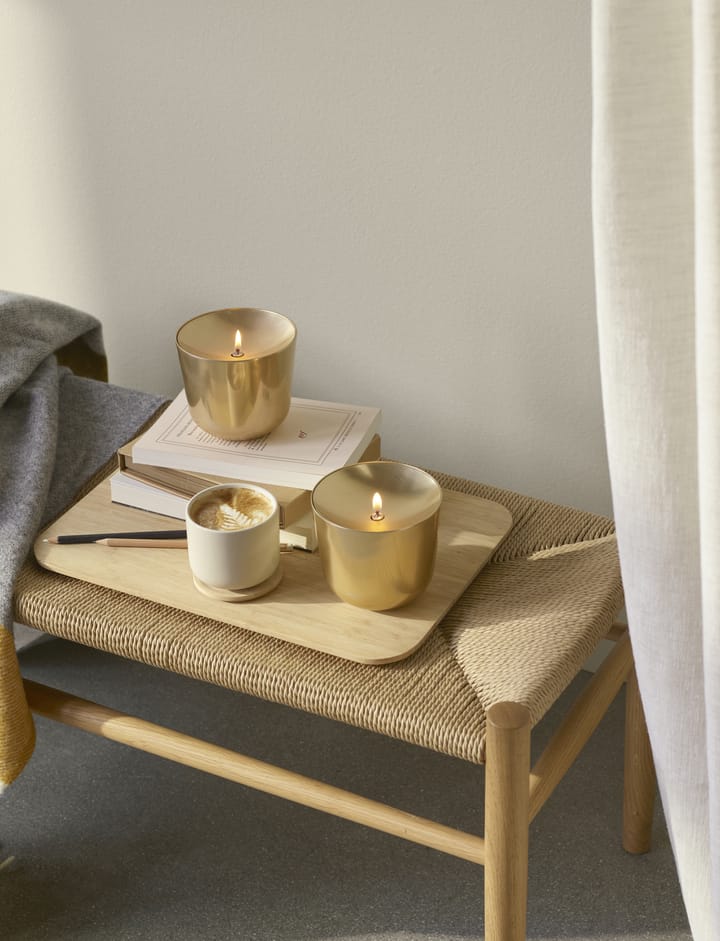 Lampa naftowa Solis Ø11,5 cm, Brass Stelton
