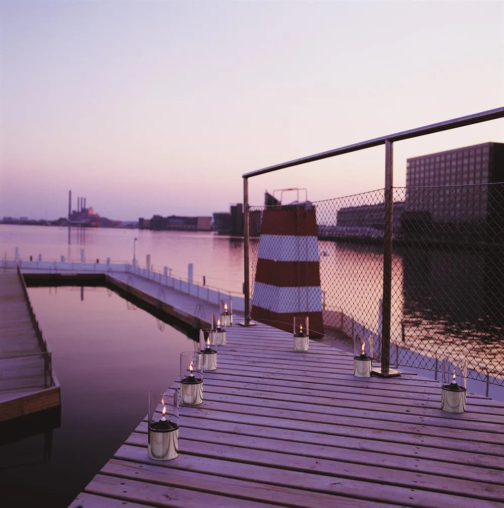 Lampa naftowa Stelton, przezroczyste szkło Stelton