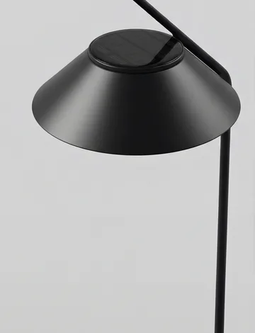 Lampa solarna Vinkel, słupek ze statywem - Black - Stelton