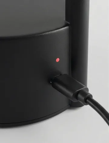Lampa stołowa przenośna Vinkel LED  - Black - Stelton